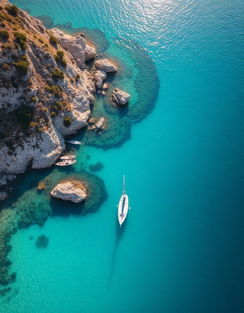 A private sail of the Kornati